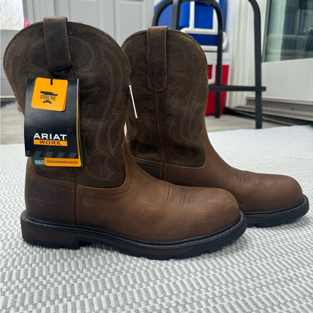 Ariat Men's Brown Work Boots